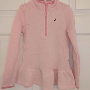 Nautica girls 6 X long sleeved shirt pink